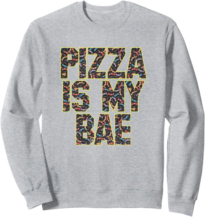 Teenage Mutant Ninja Turtles Pizza Is My Bae Sweatshirt