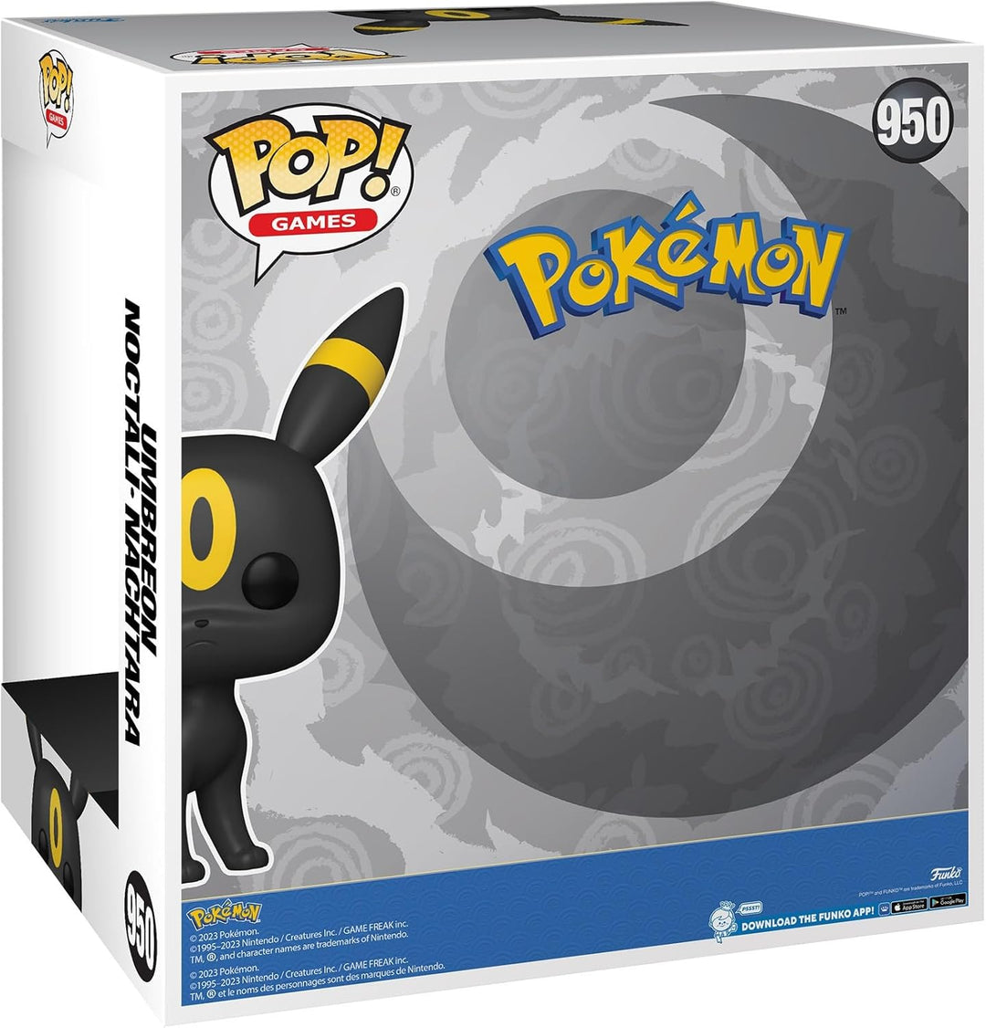 Funko POP! Jumbo: Pokemon - Umbreon - Noctali - Vinyl-Sammelfigur - Geschenkidee - Offizielle Handel