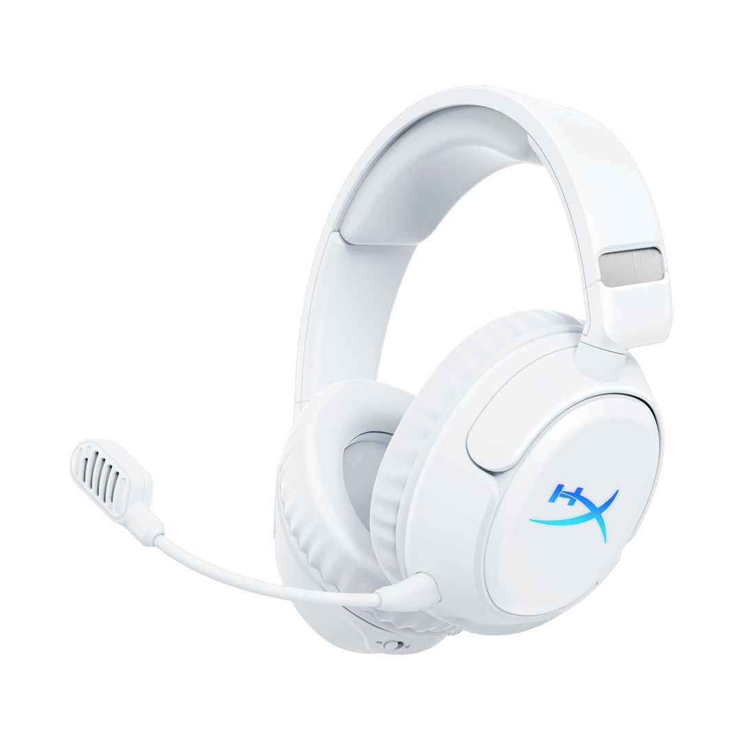 HyperX Cloud Flight 2 – Kabelloses Gaming-Headset, RGB-Lichter, 100 Stunden Akku, Dual Wireless 2,4