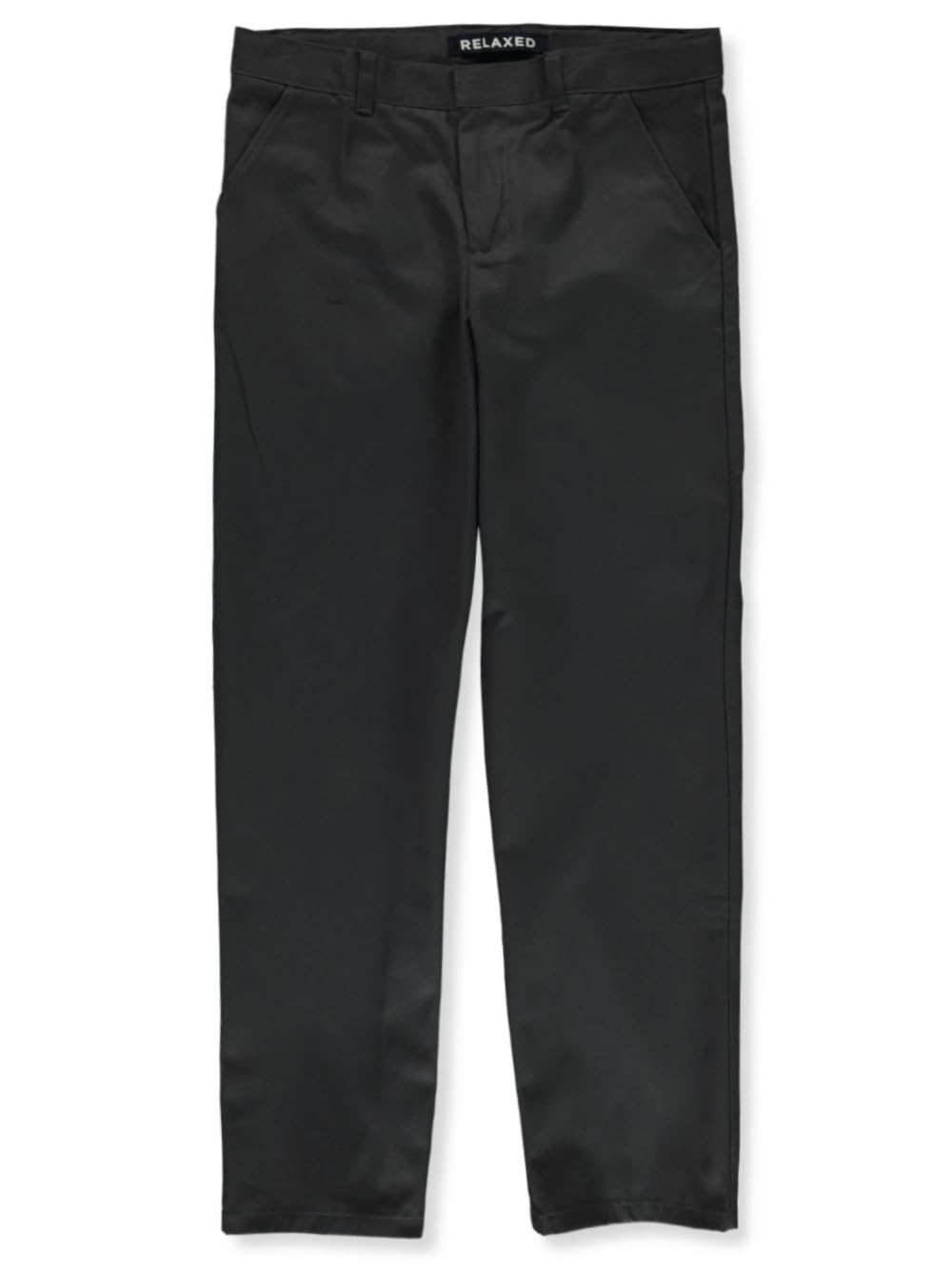 French Toast Men's Adjustable Waist Relaxed Fit Pant (Standard & Husky) 34W / 32L Grau, 34W / 32L Gr