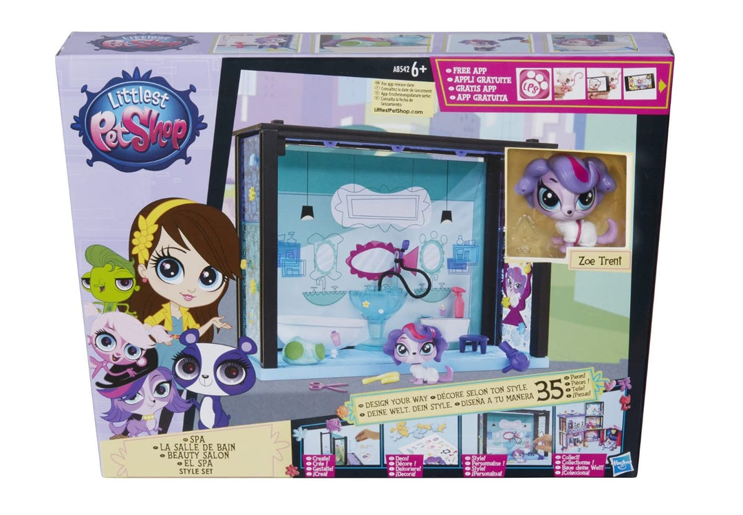 Hasbro A8542ES0 - Littlest Pet Shop kleine Tierchenwelt Spa Style Set