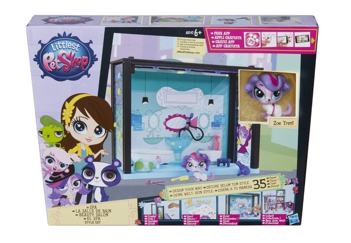Hasbro A8542ES0 - Littlest Pet Shop kleine Tierchenwelt Spa Style Set