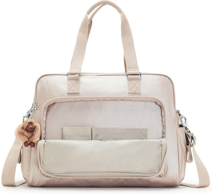 Kipling Alanna Wickeltasche, Metallic Quarz-metallic, Quarz-metallic