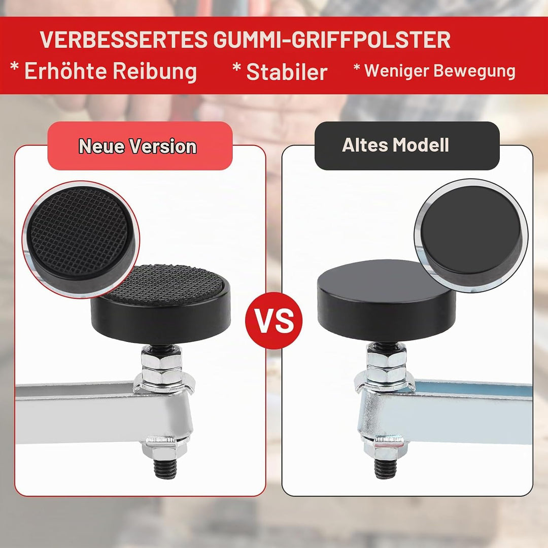 EFUTURETIME 35mm Bohrschablone Türbeschlag Set Schablone Topfscharnier Bohrlehre, Verdeckte Scharnie