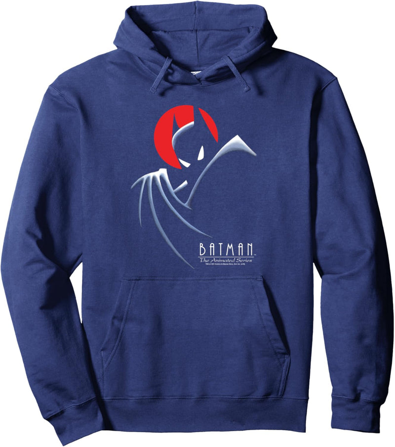 Batman: The Animated Series Behind The Cape Pullover Hoodie