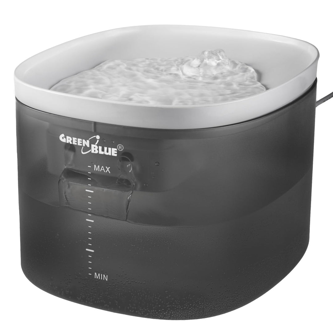 Green Blue Automatischer Wasserspender für Haustiere | Trinkbrunnen für Hunde und Katzen | 3L Fassun