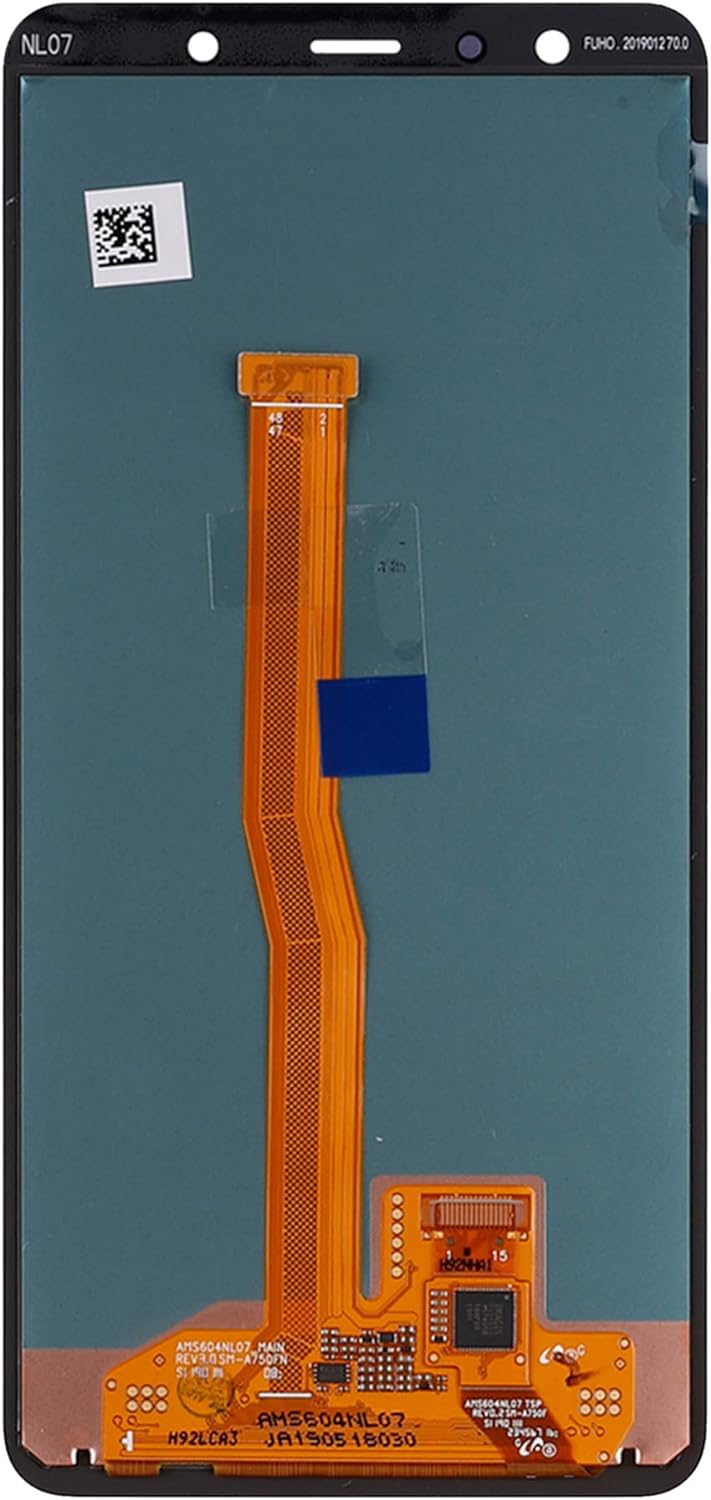 SwarKing LCD Display kompatibel mit Samsung Galaxy A7 (2018) SM-A750 Touch Screen Digitizer (Schwarz