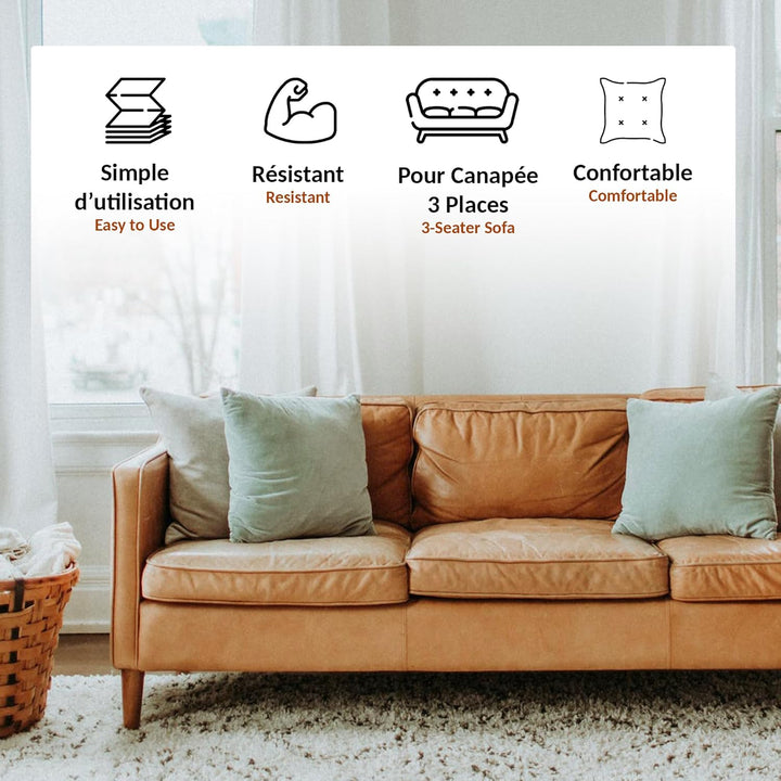 Soldela Sofaaufrichter für 3-Sitzer oder Lattenrost Matratzenbett 140/180 - rutschfest - Sesselaufla