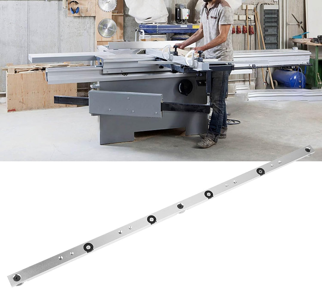 Aluminiumlegierung Schiene Gehrungsstab Tischkreissäge Spur Stange Gehrungslehre 650mm