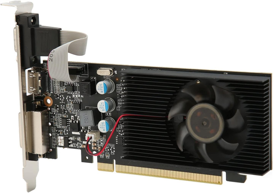 Tonysa Gaming Grafikkarte PCI Express2.0, 1 GB 64 Bit DDR3 Grafikkarte, mit HD Multimedia Schnittste
