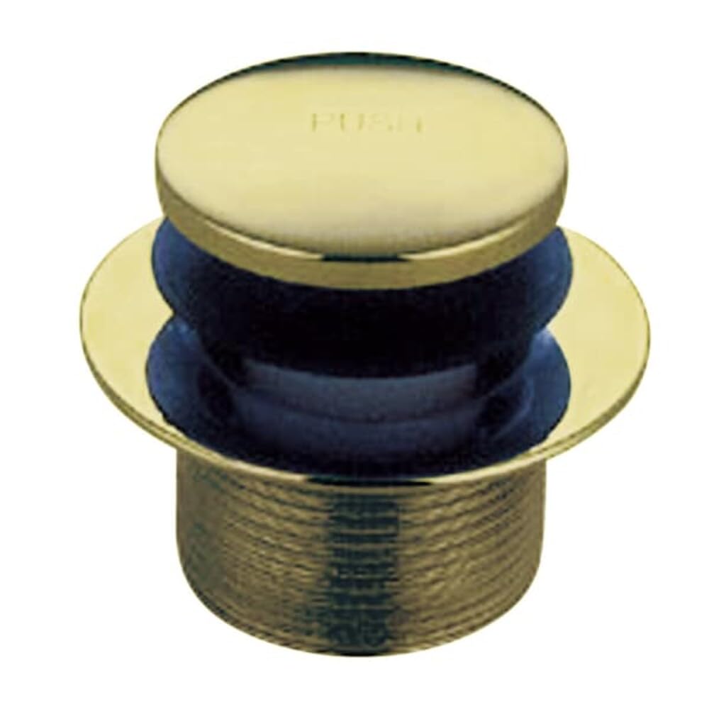 Kingston Brass DTT202 Made to Match Badewannenablauf, poliertes Messing, Poliertes Messing