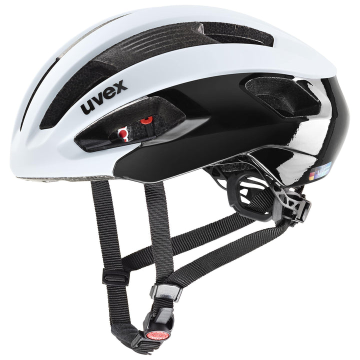 Uvex Rise CC Rennrad Fahrrad Helm matt Light blau/schwarz 2024 56-59 cm, 56-59 cm