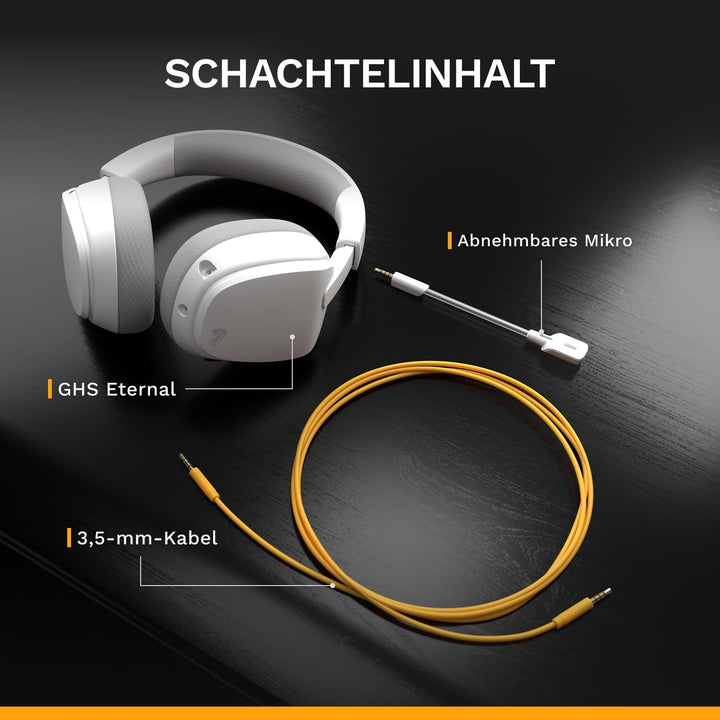 GLORIOUS GHS Eternal – Stereo-Gaming-Headset für PC, PS5, PS4, Xbox, Switch – speziell abgestimmten