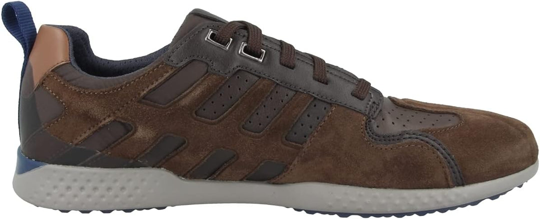 Geox U Snake.2 A Herren Sneaker 40 EU Braun Brown Coffee C0183, 40 EU Braun Brown Coffee C0183