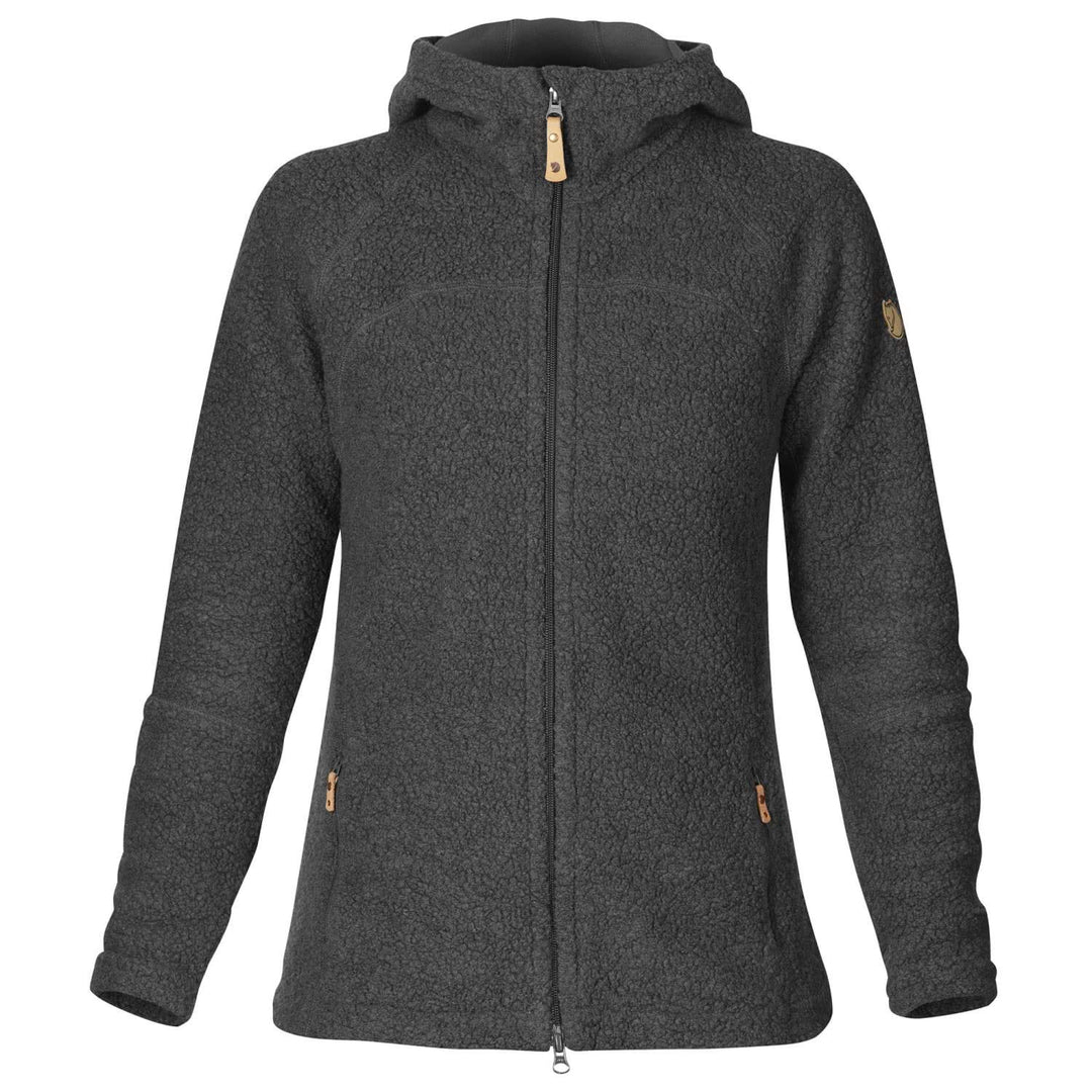 Fjällräven Damen Kaitum Fleecejacke XS Dark Grey, XS Dark Grey