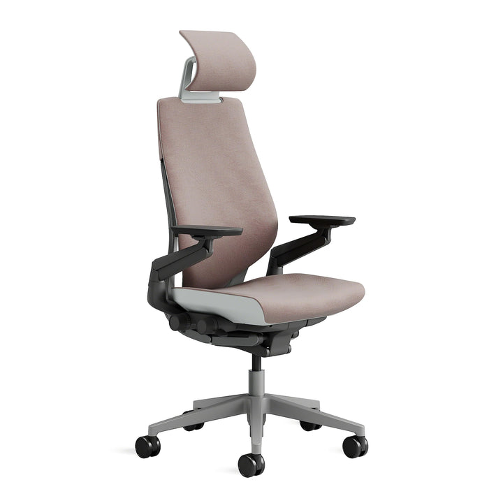 Steelcase Gesture Ergonomischer Bürostuhl mit 360° Armlehnen, 3D-Live Back Lumbalstütze, anpassbarer