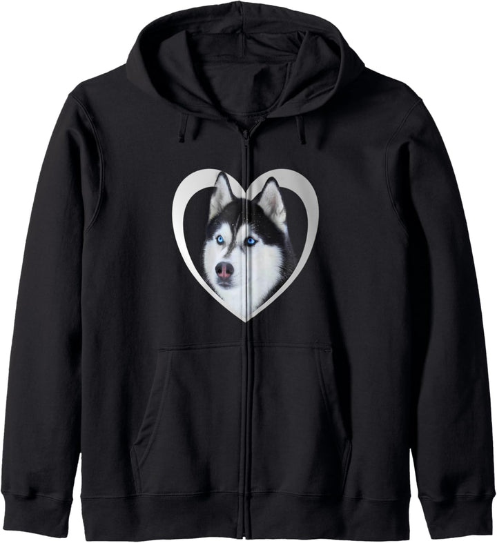Husky T-Shirts – Husky Hund – Husky Kapuzenjacke