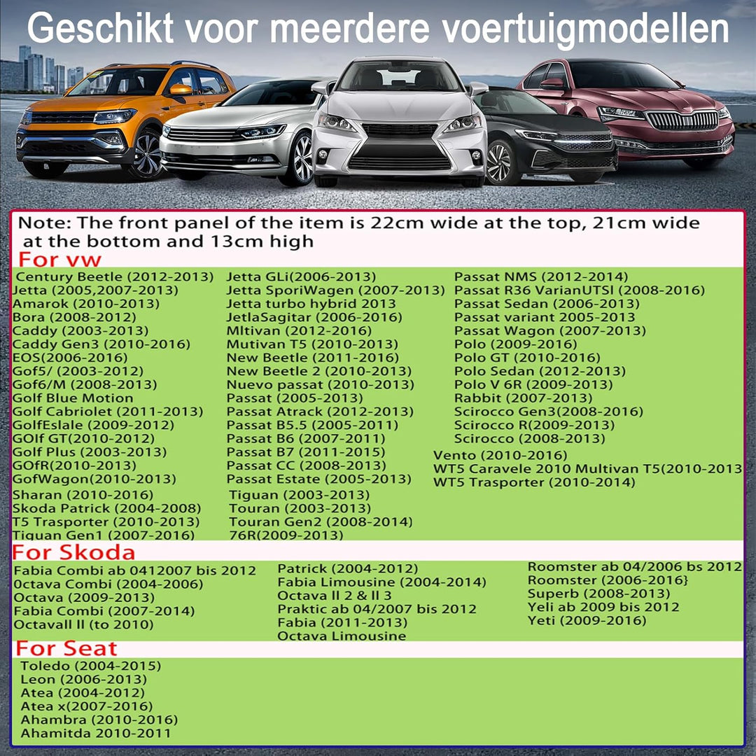 Apple Carplay Autoradio für VW Golf 5 6 Polo T5 Tiguan Skoda Passat Jetta Caddy B6 B7 Touran Android
