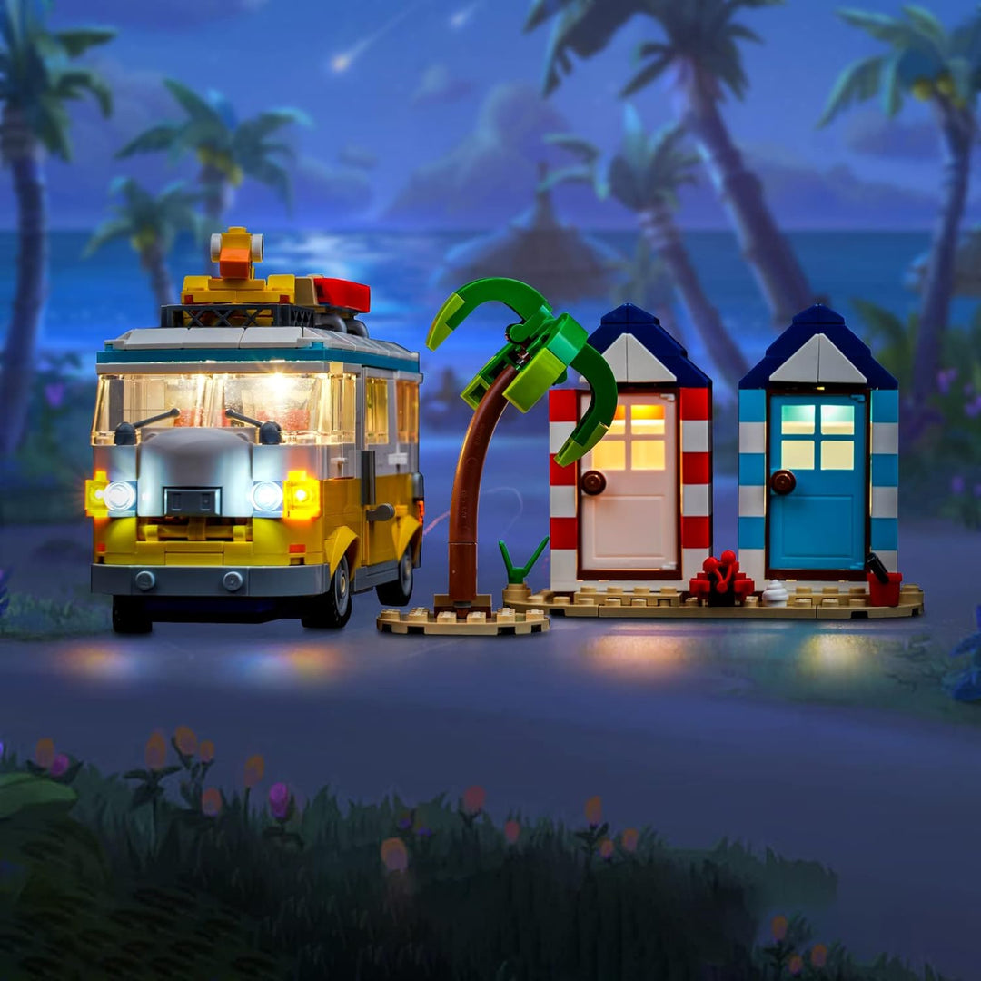 Led Licht Set für Lego Creator 31138 Strandcampingbus Bauset (Kein Lego-Modell), Dekorations Led Bel