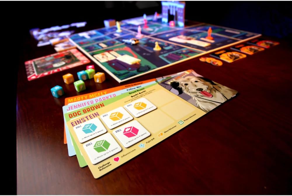 Funko 48720 Board Games 48720 Signature Back to The Future Games, Multicolour Einheitsgrösse, Einhei