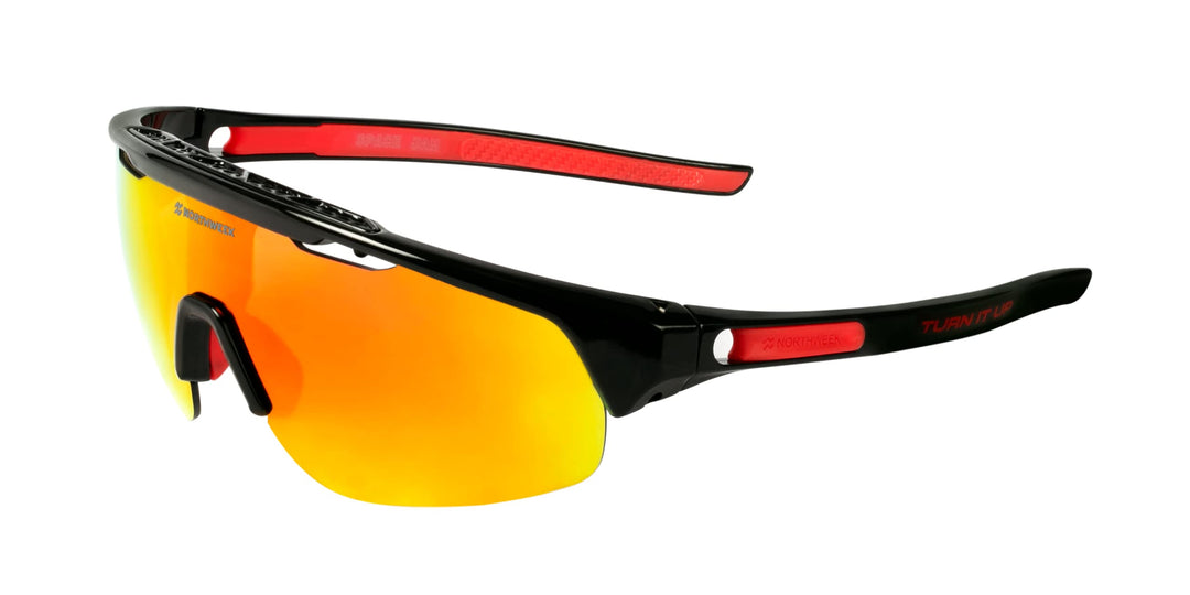 Northweek Unisex Cycling Sonnenbrille Einheitsgrösse Red Polarized · Black, Einheitsgrösse Red Polar