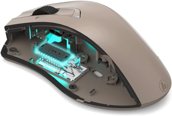 Hama Computermaus kabellos (Funkmaus mit 7 Tasten, Geräuschlose Laserfunkmaus für PC, Laptop und Not