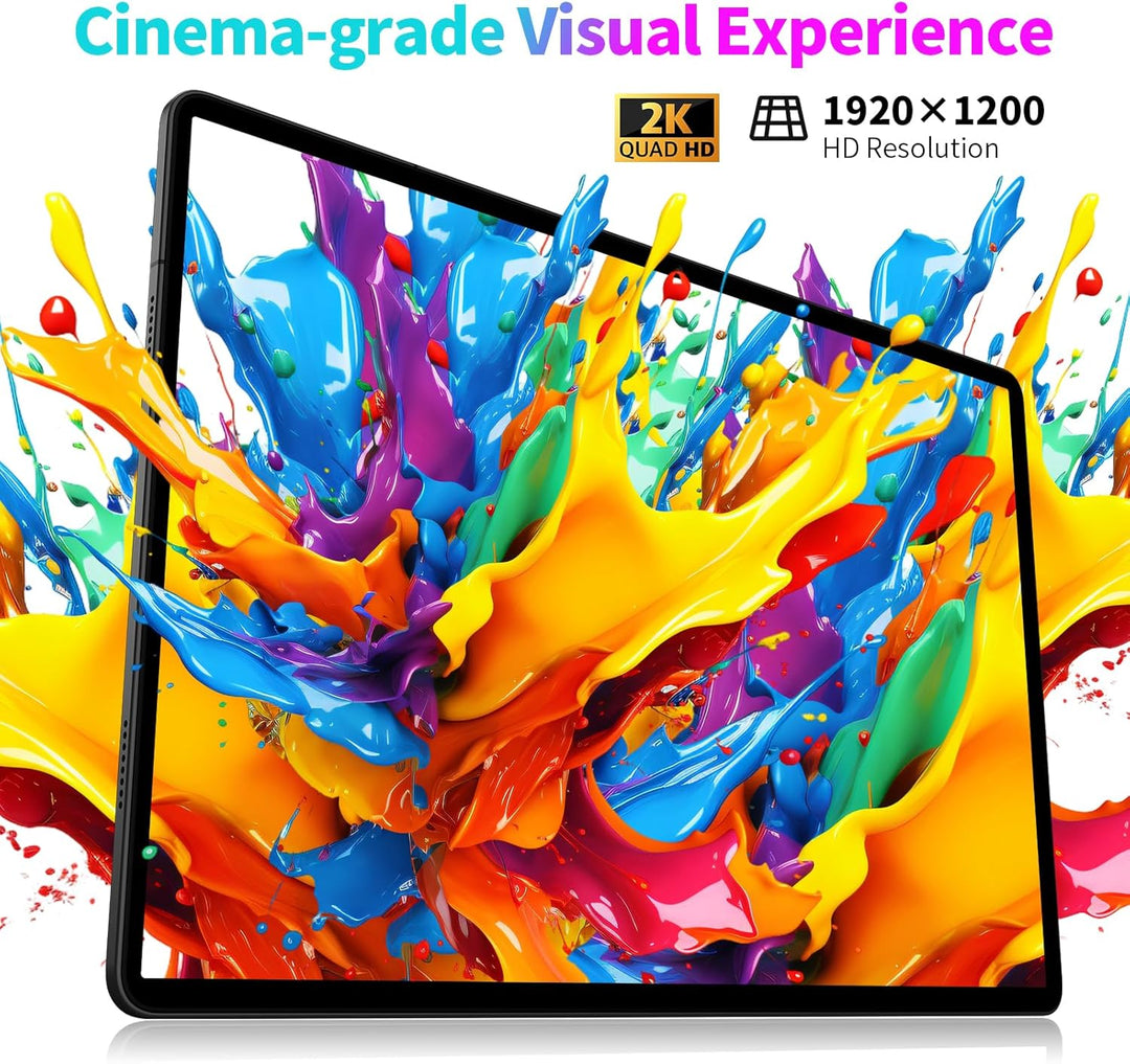 TECLAST T65 MAX Android 14 Tablet 13" Zoll [2024], Helio G99 Octa-Core 2.2GHz Gaming Tablet LTE, 20G