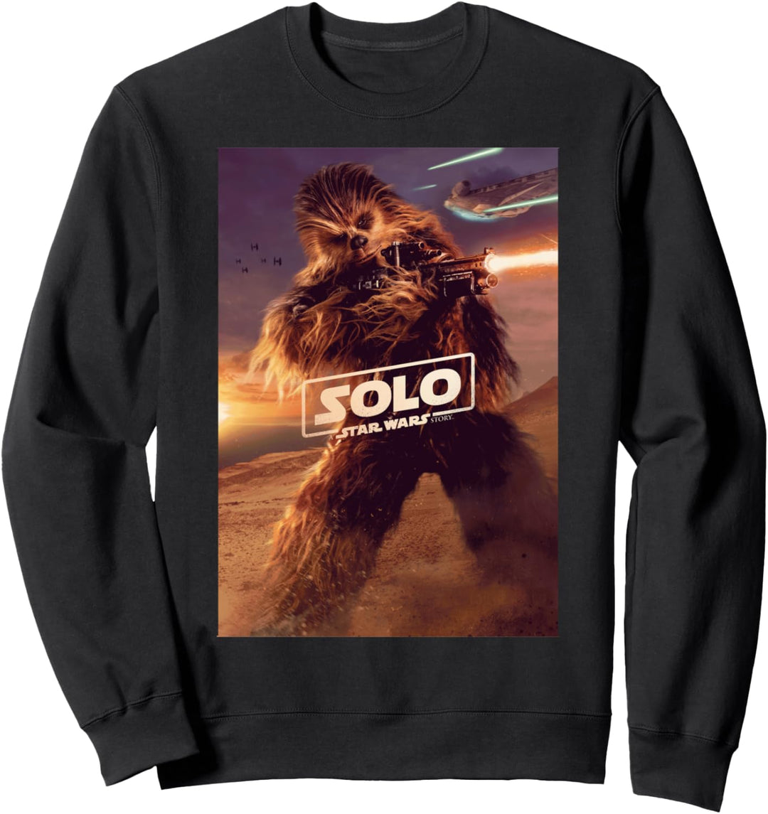 Han Solo Movie Chewie Solo Movie Poster Sweatshirt