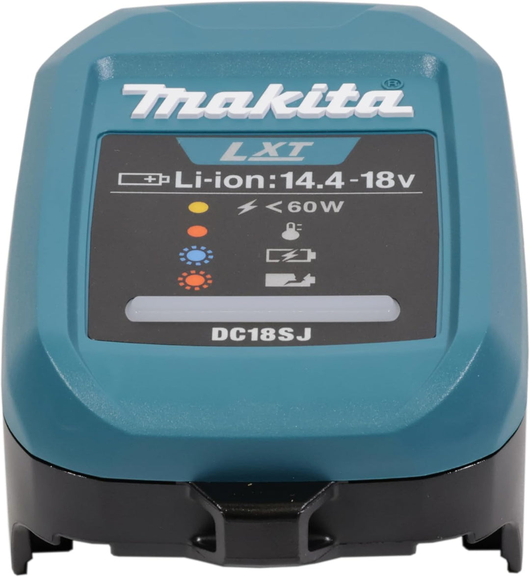 Makita 1916D9-8 Autoladegerät DC18SJ inkl. USB-C-Kabel