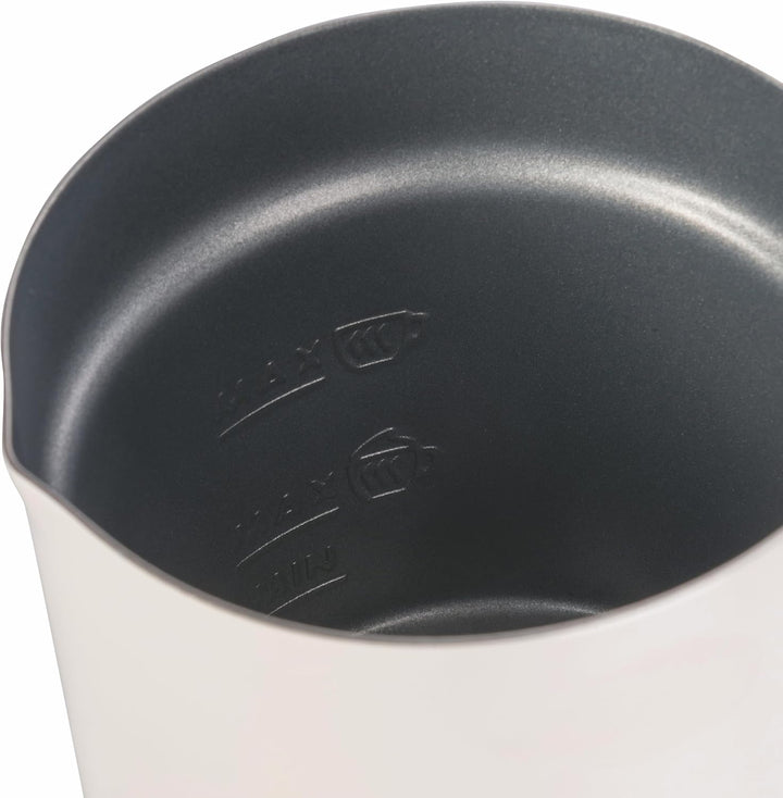 Victionary Milchaufschäumer aus Edelstahl, 500 W, elfenbeinfarben