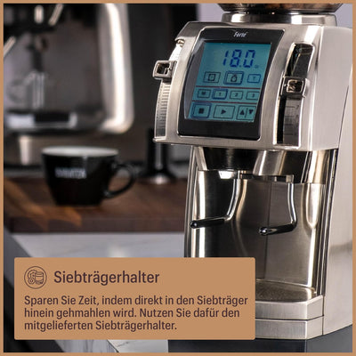 Baratza - Forte AP 230V Kaffeemühle - Elektrische Kaffeemühle mit Mahlwerk, Edelstahl ZCG1085SIL4FEU