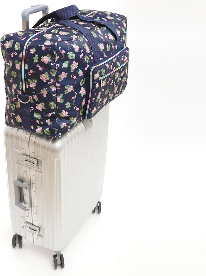Arxus Grosse Faltbare Reisetasche Tragen Sie die Reisetasche am Wochenende über dem Gepäck mit Schul