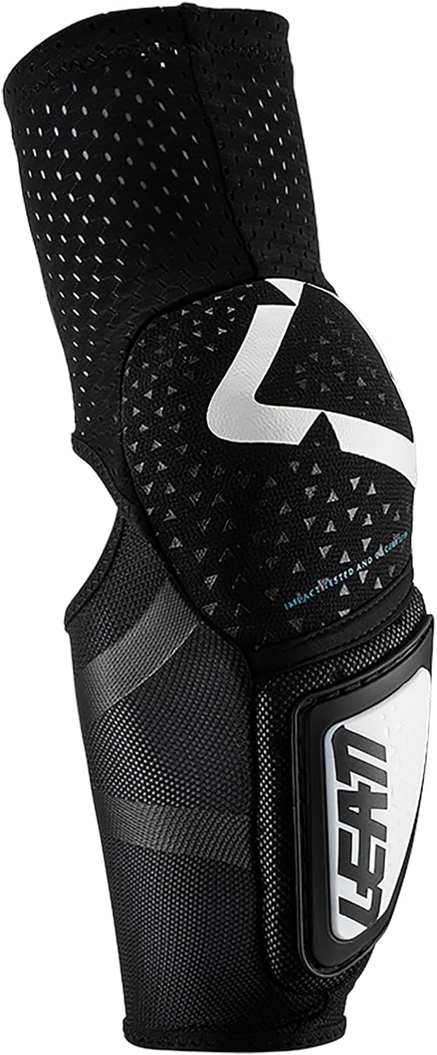 Leatt Unterarm-/Ellenbogenschützer 3DF Hybrid Weiss Gr. S/M