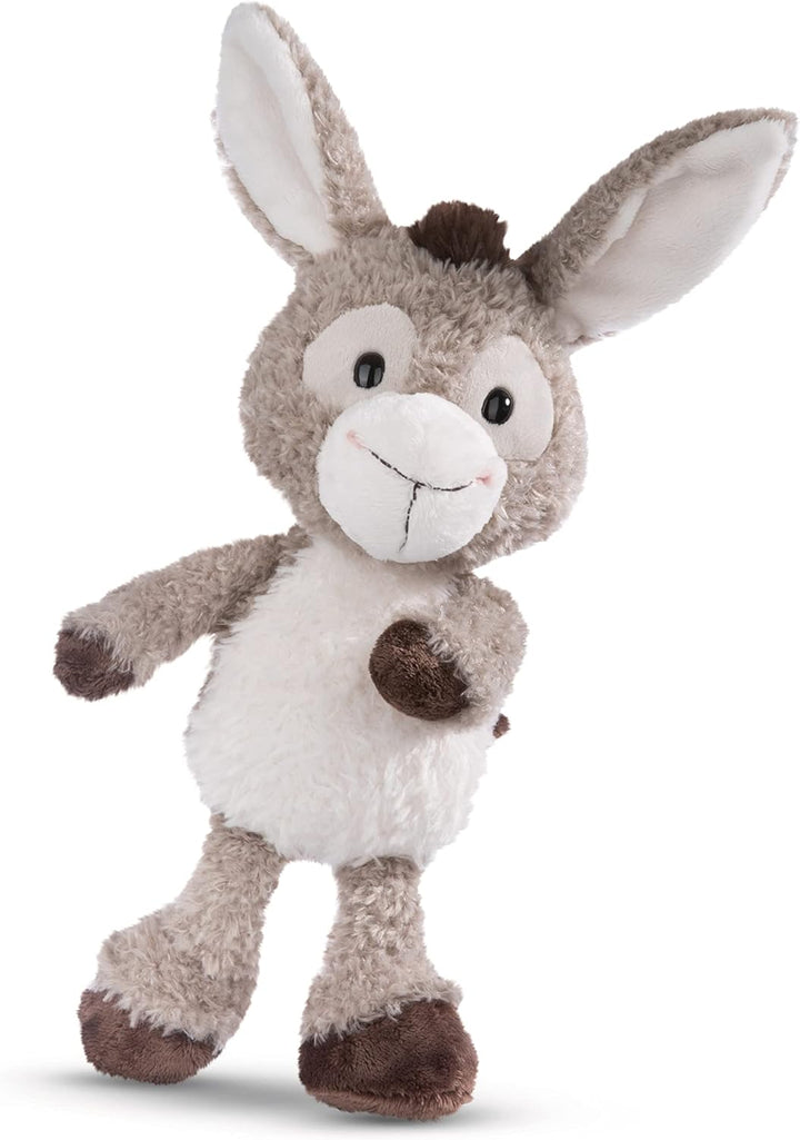 NICI Kuscheltier Esel Donkeylee 22 cm – naturgetreues Stofftier aus weichem Plüsch zum Kuscheln und
