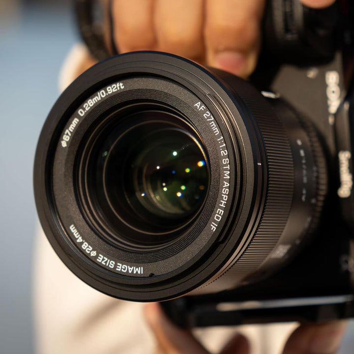 VILTROX 27 mm F1.2 E Objektiv, 27 mm f/1.2 APS-C Prime Objektiv für Sony E-Mount, F1.2 Objektiv mit