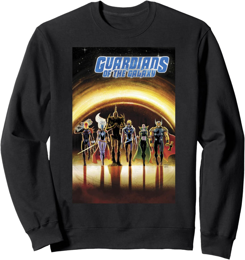 Marvel Guardians Of The Galaxy Dark Guardians Comic Cover Sweatshirt