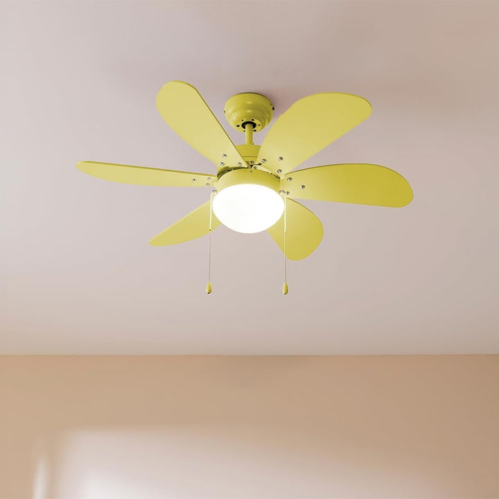 Cecotec - Deckenventilator mit Licht EnergySilence Aero 3600 Vision Full Yellow, 50 W, 91 cm, 3 Gesc