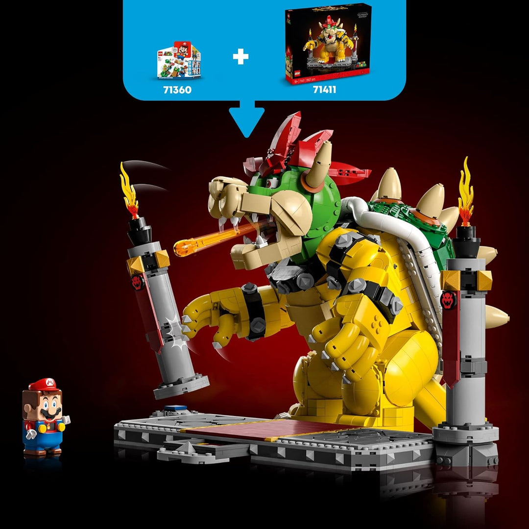 LEGO Super Mario 71411 - Der mächtige Bowser (2.807 Teile) Standardverpackung, Standardverpackung