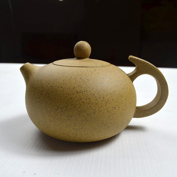 Yixing Teekanne, 237 ml, chinesischer Zisha-Tee, Xishi-Töpfe, natürlicher Zini gelber Schlamm (schwa