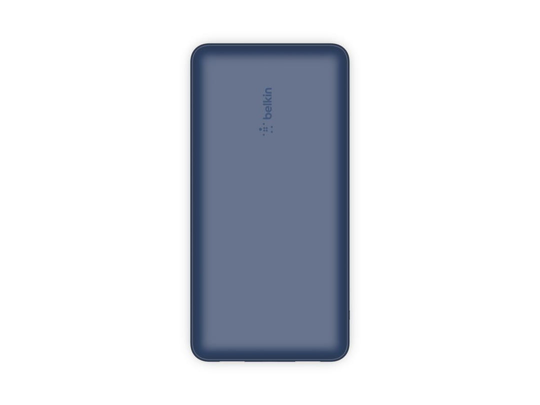 Belkin tragbares USB-C-Ladegerät, 20.000 mAh, 20K Powerbank mit USB-C-Ein-/Ausgang und 2 USB-A-Ansch