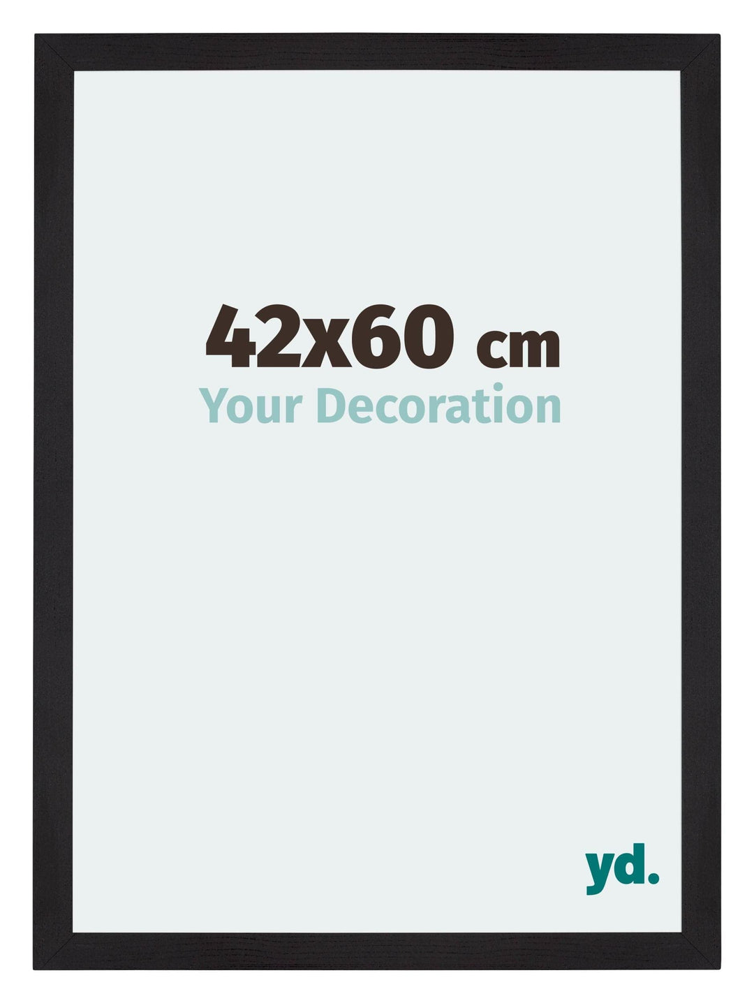 yd. Your Decoration - Bilderrahmen 42x60 cm - Bilderrahmen aus MDF mit Acrylglas - Antireflex - Ausg