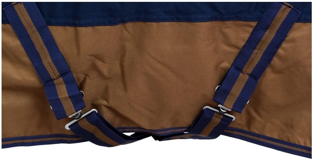 RL24 - Weidedecke Full Neck Basicline 600D Nylonfutter mit Füllung | Pferde Winterdecke | wasserdich
