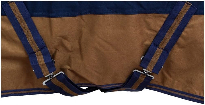 RL24 - Weidedecke Full Neck Basicline 600D Nylonfutter mit Füllung | Pferde Winterdecke | wasserdich