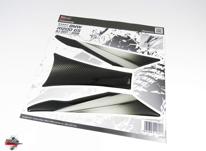 BIKE-label Tankpad Seitenpad Set kompatibel für BMW R1200 GS 850016VA