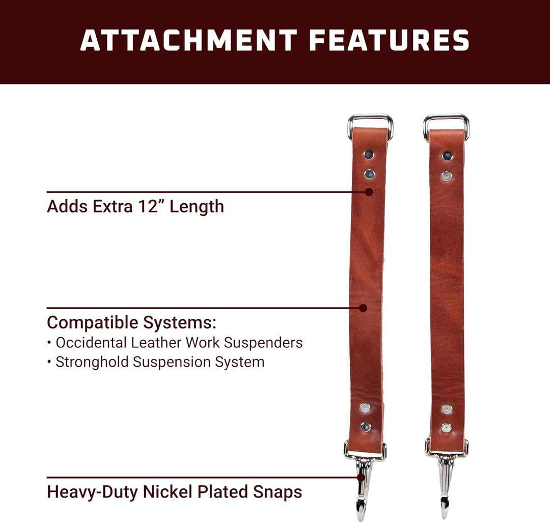 Occidental Leather Straps Extensions, 5044, L