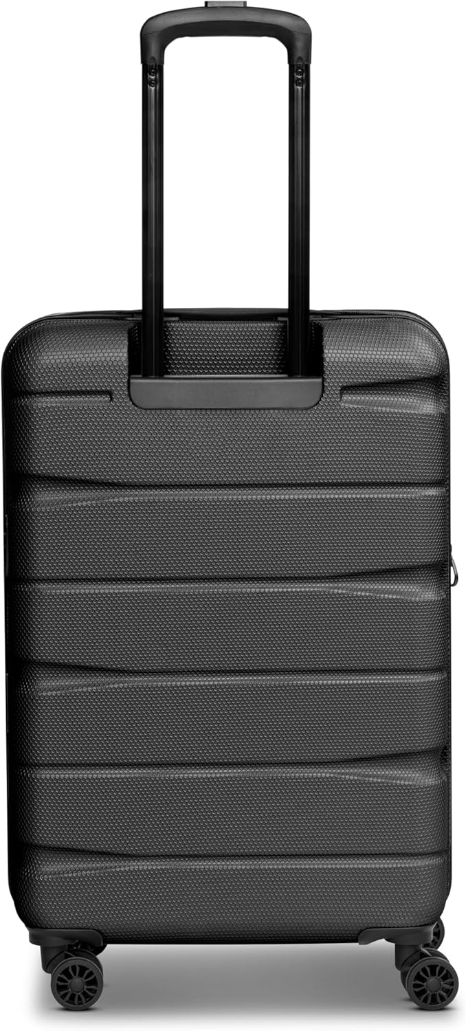 Franky Munich 4.0 Koffer Set | Trolley Hartgepäck - Handgepäck Koffer mit 4 Rollen Einer Dehnfalte,