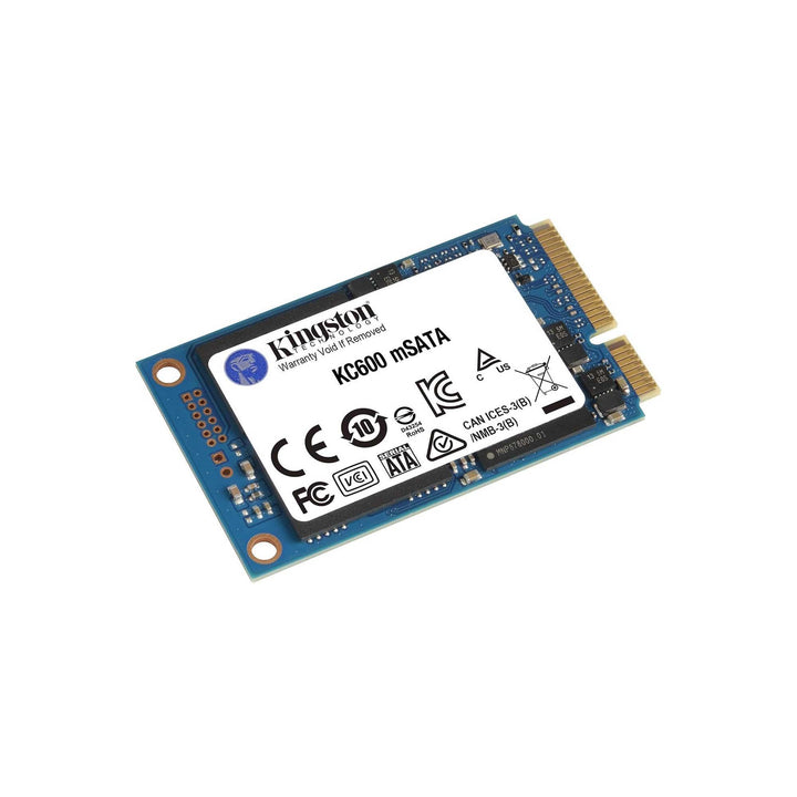Kingston KC600 SSD 512GB SATA3 mSATA - SKC600MS/512G 512GB mSATA Nur Laufwerk, 512GB mSATA Nur Laufw