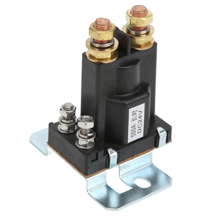 Anlasserrelais, 24V 500A Starter Relais Solenoid Rot Kupfer Starkstrom Nomal Open Auto Start Schütz