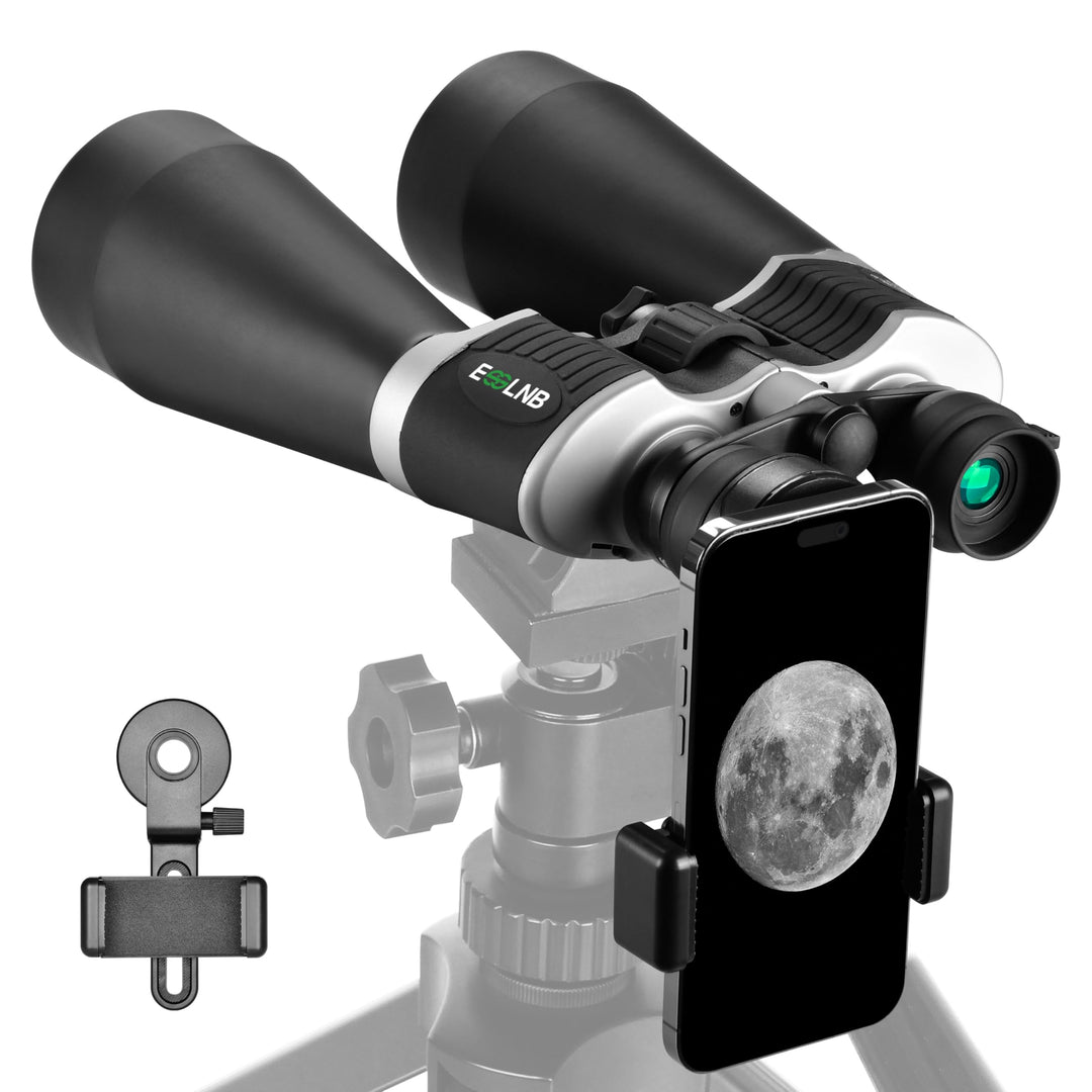 ESSLNB Zoom-Ferngläser 13-39x70 für Sternbeobachtung, mit Smartphone-Adapter, Stativadapter & Aufbew