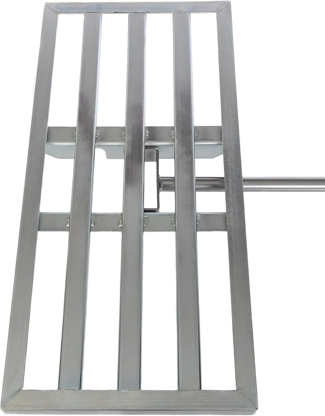 SattesGrün 75x35cm Profi Rasenrakel inklusive Stiel Rakel zum Sanden Abziehen Levelingrake Flächeneb